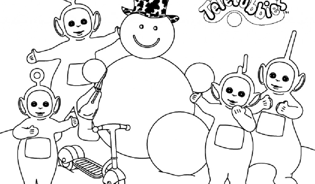 Página para colorir: Teletubbies (desenhos animados) #49925 - Páginas para Colorir Imprimíveis Gratuitamente