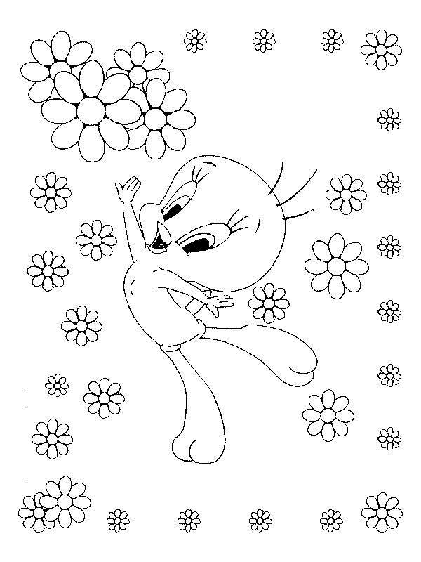 Página para colorir: Titi e grosminete (desenhos animados) #29265 - Páginas para Colorir Imprimíveis Gratuitamente