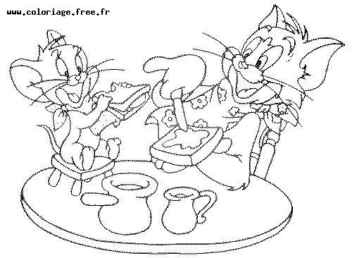 Página para colorir: tom e Jerry (desenhos animados) #24254 - Páginas para Colorir Imprimíveis Gratuitamente