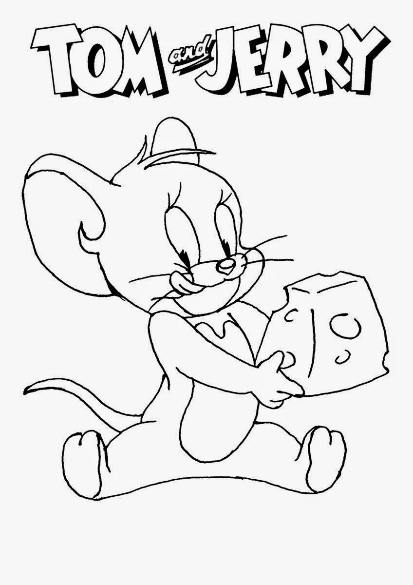 Página para colorir: tom e Jerry (desenhos animados) #24293 - Páginas para Colorir Imprimíveis Gratuitamente