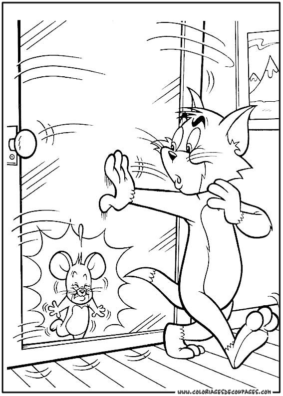 Página para colorir: tom e Jerry (desenhos animados) #24335 - Páginas para Colorir Imprimíveis Gratuitamente