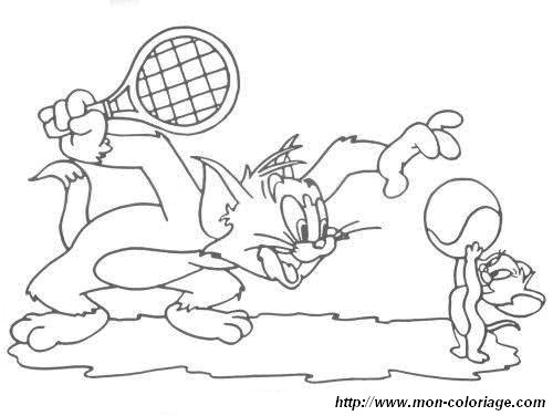 Página para colorir: tom e Jerry (desenhos animados) #24341 - Páginas para Colorir Imprimíveis Gratuitamente