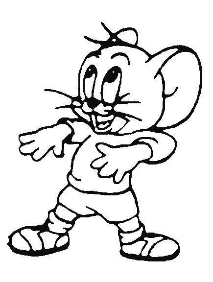 Página para colorir: tom e Jerry (desenhos animados) #24359 - Páginas para Colorir Imprimíveis Gratuitamente