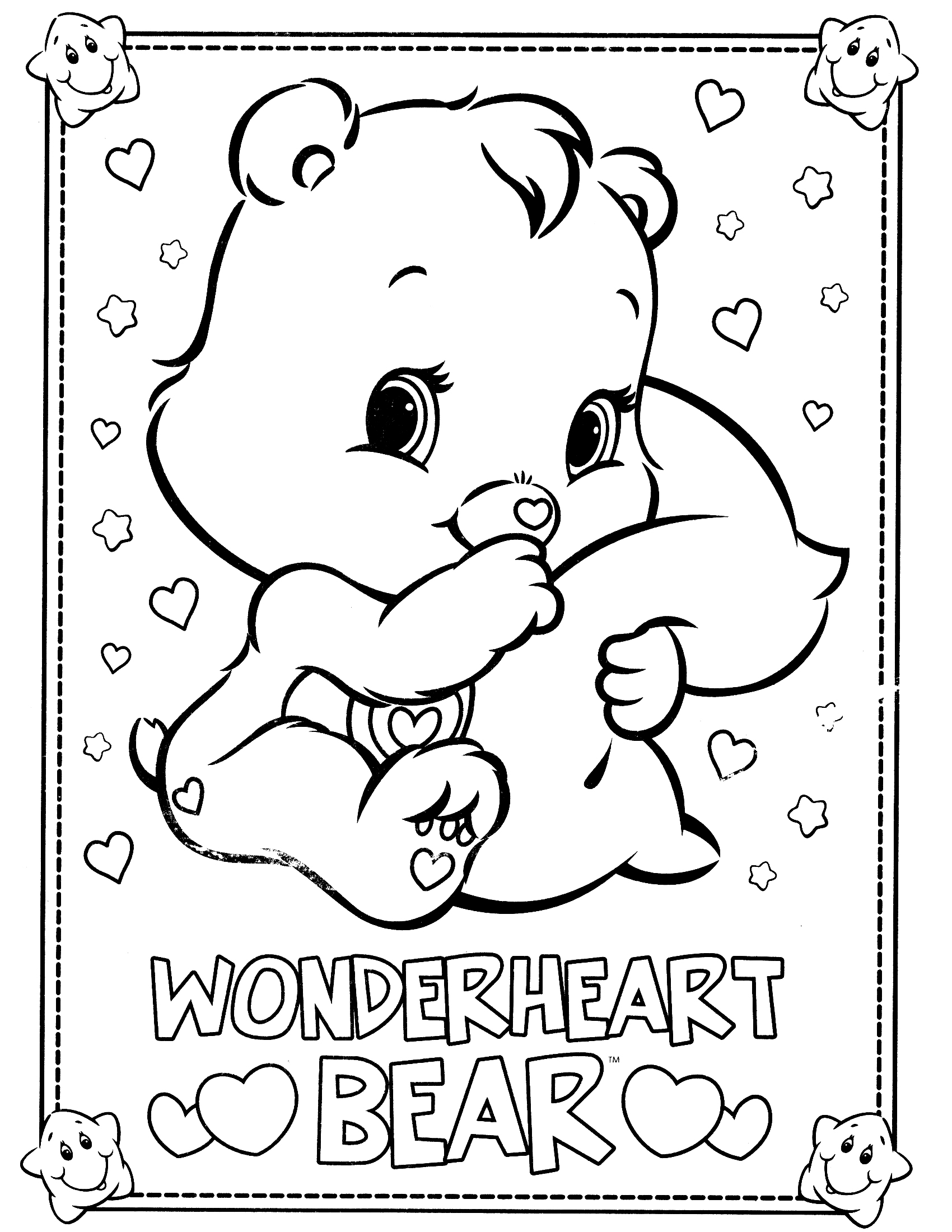 Página para colorir: Ursinhos Carinhosos / Ursinhos Carinhosos (desenhos animados) #37130 - Páginas para Colorir Imprimíveis Gratuitamente