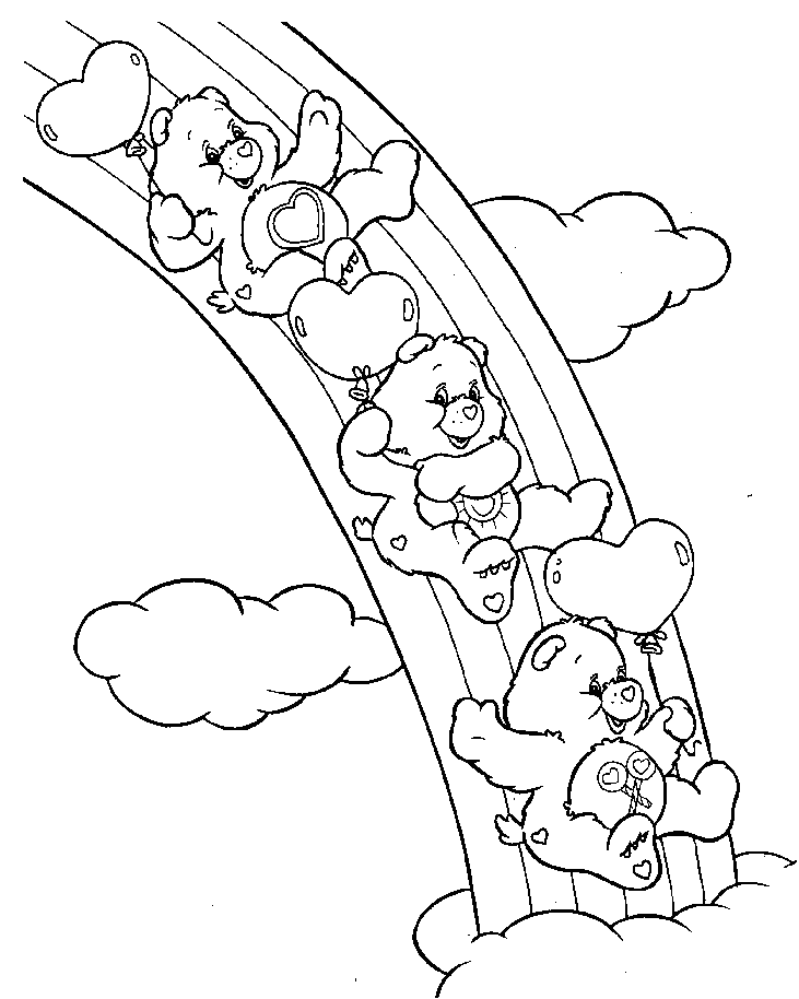 Página para colorir: Ursinhos Carinhosos / Ursinhos Carinhosos (desenhos animados) #37133 - Páginas para Colorir Imprimíveis Gratuitamente