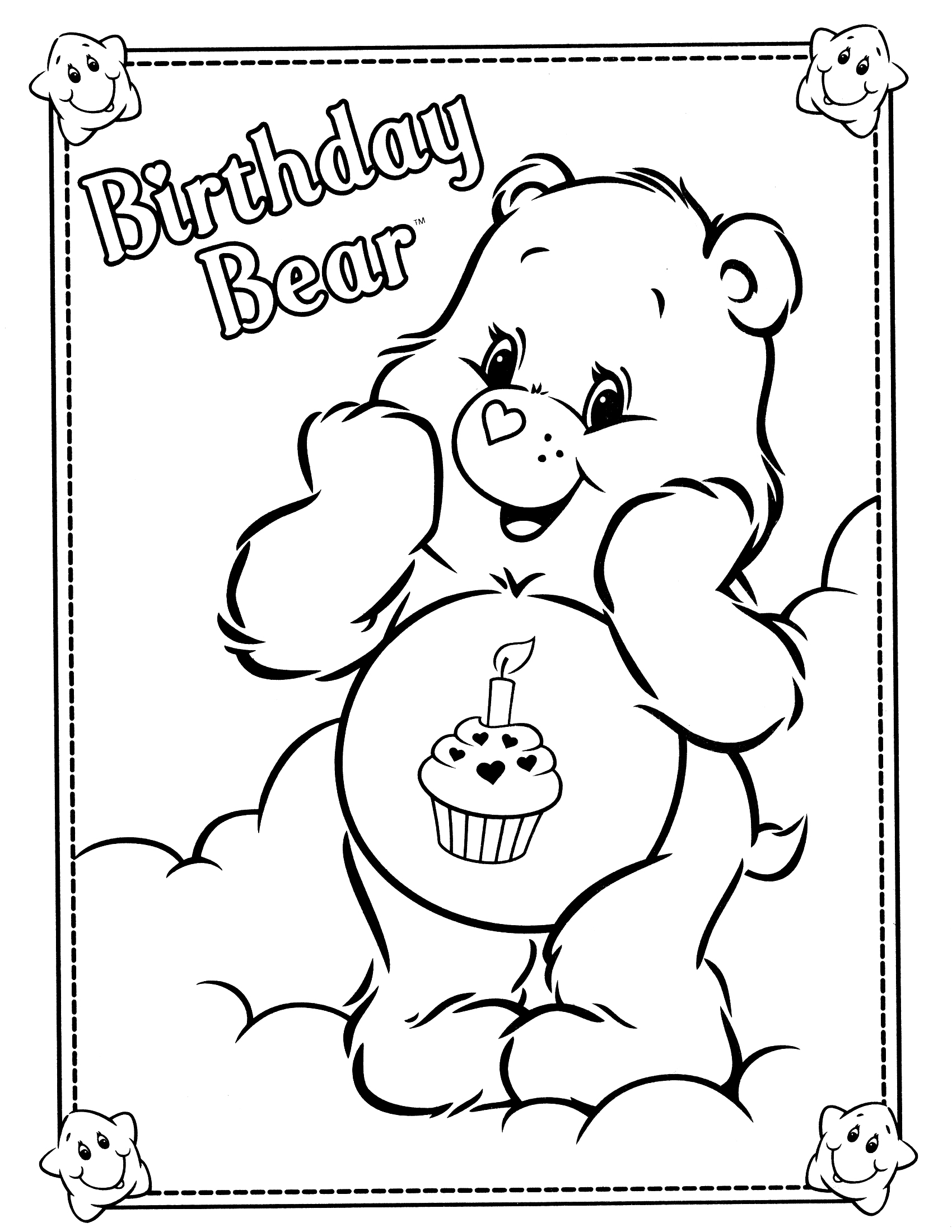 Página para colorir: Ursinhos Carinhosos / Ursinhos Carinhosos (desenhos animados) #37134 - Páginas para Colorir Imprimíveis Gratuitamente