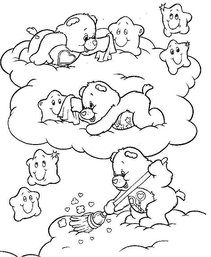 Página para colorir: Ursinhos Carinhosos / Ursinhos Carinhosos (desenhos animados) #37136 - Páginas para Colorir Imprimíveis Gratuitamente