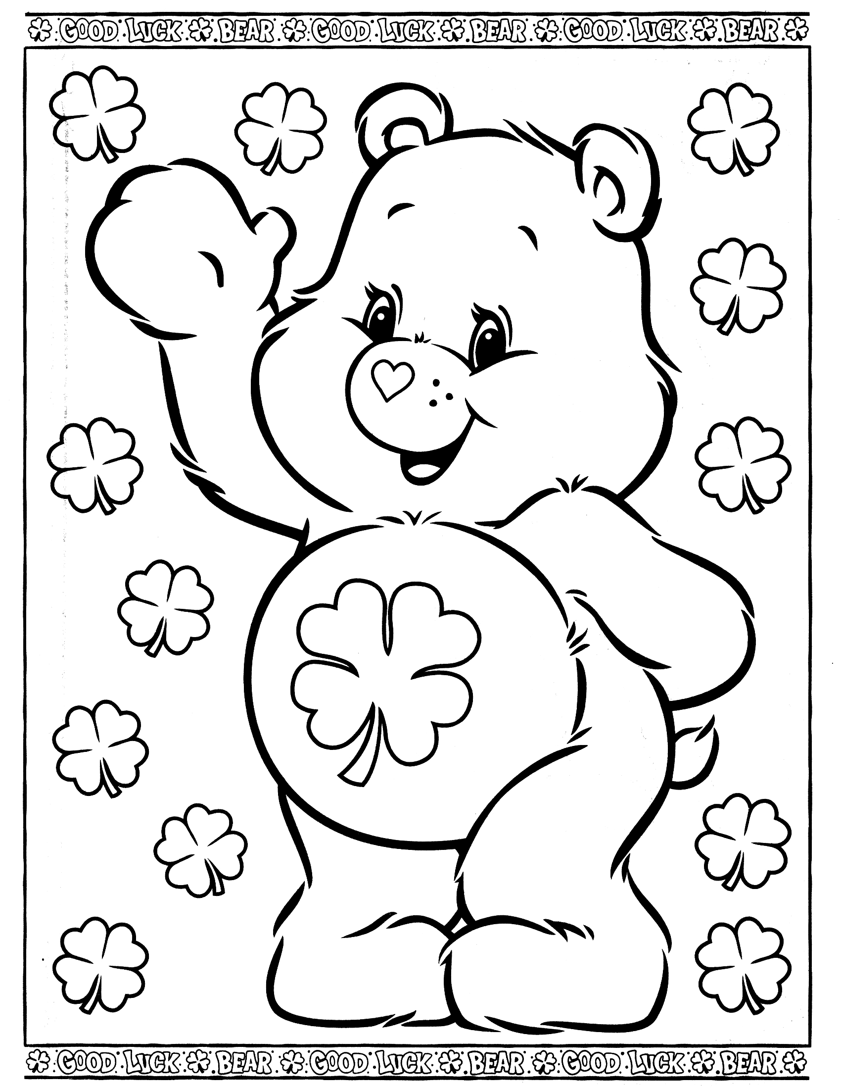 Página para colorir: Ursinhos Carinhosos / Ursinhos Carinhosos (desenhos animados) #37148 - Páginas para Colorir Imprimíveis Gratuitamente