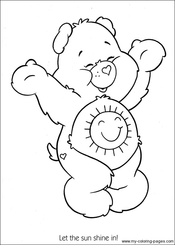 Página para colorir: Ursinhos Carinhosos / Ursinhos Carinhosos (desenhos animados) #37151 - Páginas para Colorir Imprimíveis Gratuitamente