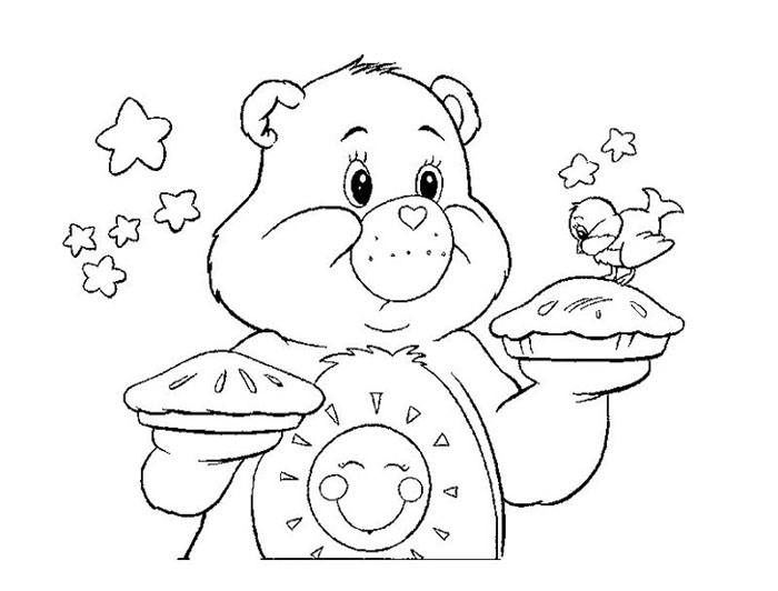 Página para colorir: Ursinhos Carinhosos / Ursinhos Carinhosos (desenhos animados) #37161 - Páginas para Colorir Imprimíveis Gratuitamente