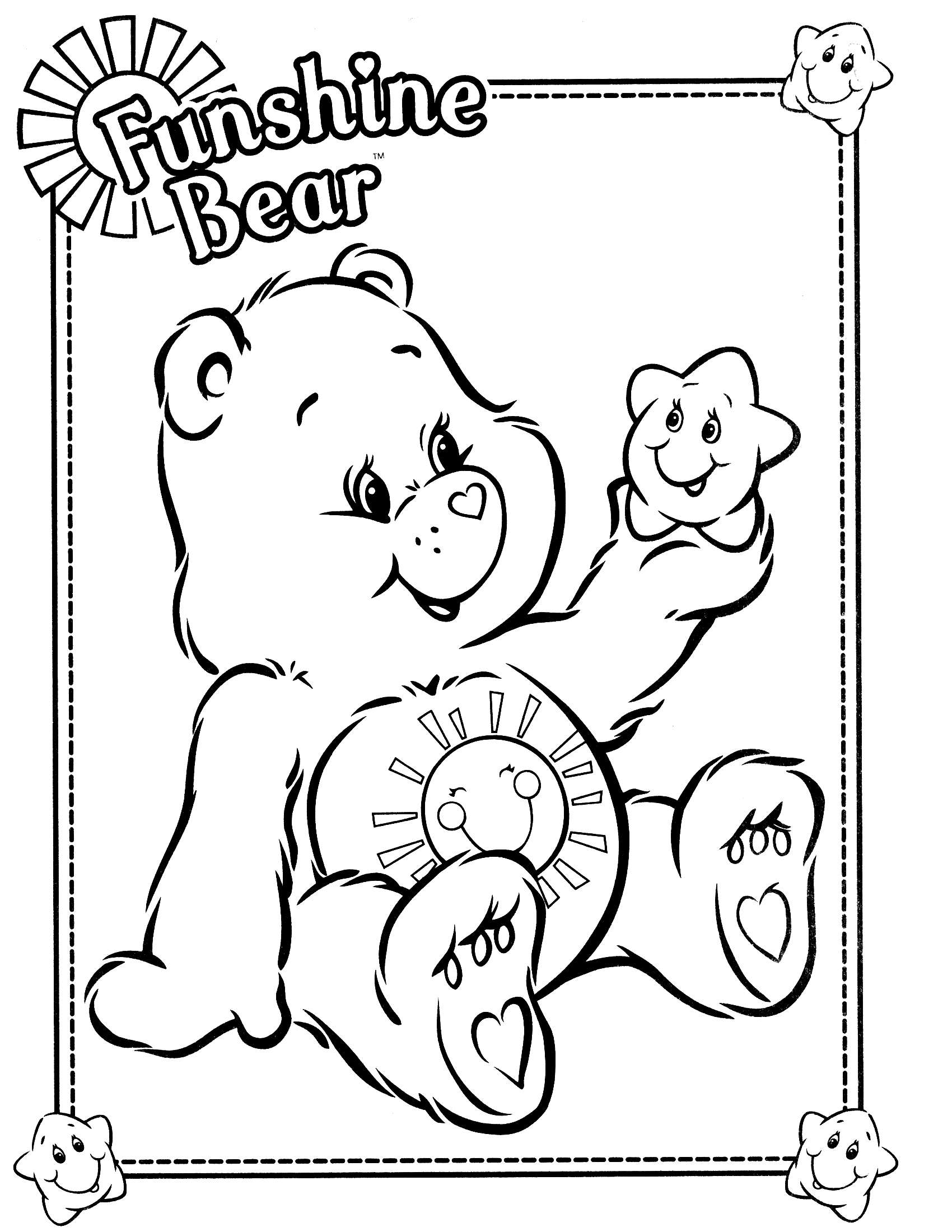 Página para colorir: Ursinhos Carinhosos / Ursinhos Carinhosos (desenhos animados) #37169 - Páginas para Colorir Imprimíveis Gratuitamente