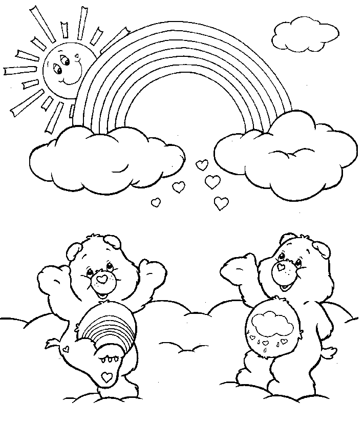 Página para colorir: Ursinhos Carinhosos / Ursinhos Carinhosos (desenhos animados) #37180 - Páginas para Colorir Imprimíveis Gratuitamente