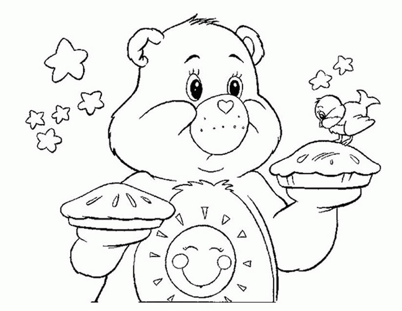 Página para colorir: Ursinhos Carinhosos / Ursinhos Carinhosos (desenhos animados) #37188 - Páginas para Colorir Imprimíveis Gratuitamente