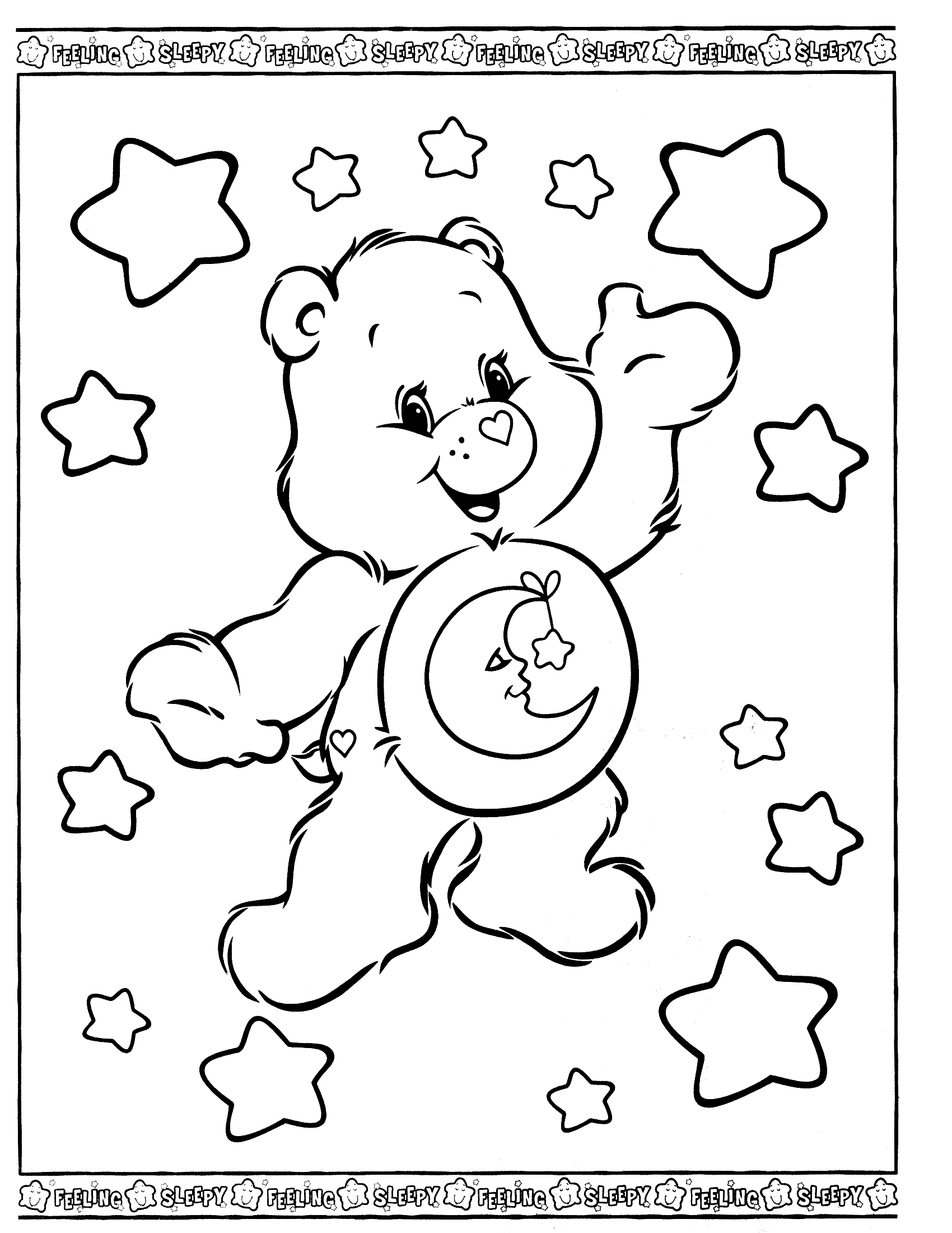 Página para colorir: Ursinhos Carinhosos / Ursinhos Carinhosos (desenhos animados) #37197 - Páginas para Colorir Imprimíveis Gratuitamente