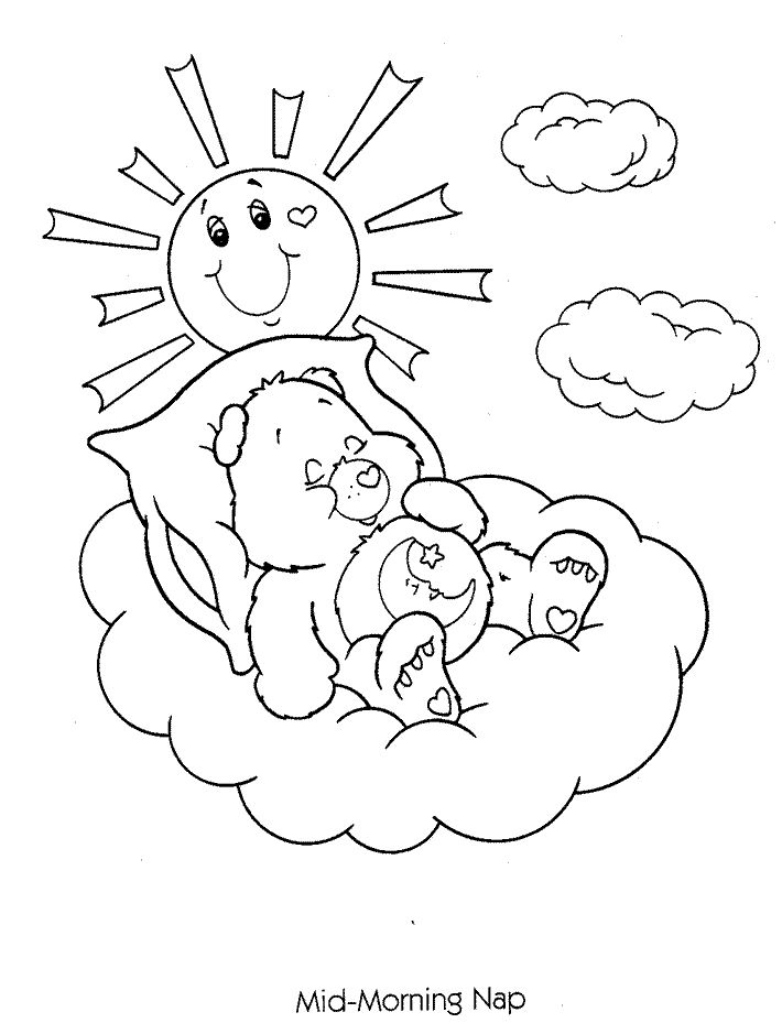 Página para colorir: Ursinhos Carinhosos / Ursinhos Carinhosos (desenhos animados) #37205 - Páginas para Colorir Imprimíveis Gratuitamente