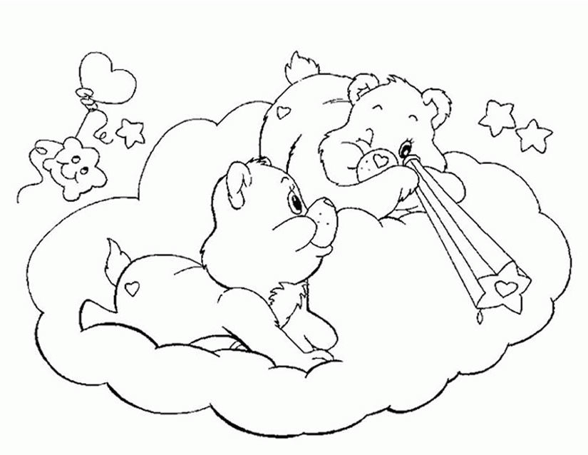 Página para colorir: Ursinhos Carinhosos / Ursinhos Carinhosos (desenhos animados) #37211 - Páginas para Colorir Imprimíveis Gratuitamente