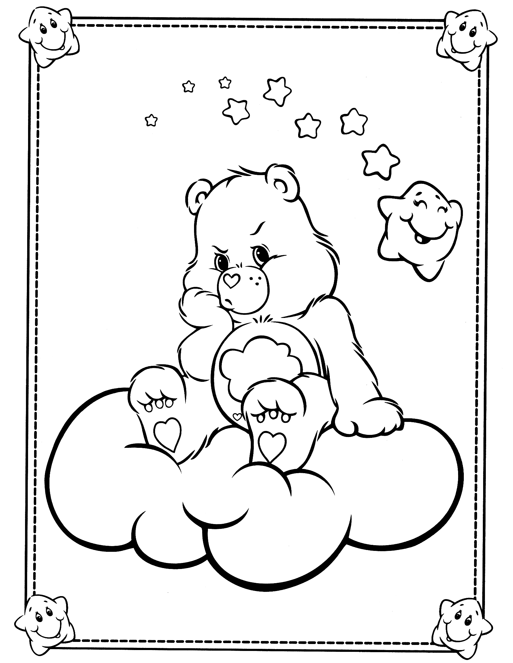 Página para colorir: Ursinhos Carinhosos / Ursinhos Carinhosos (desenhos animados) #37224 - Páginas para Colorir Imprimíveis Gratuitamente