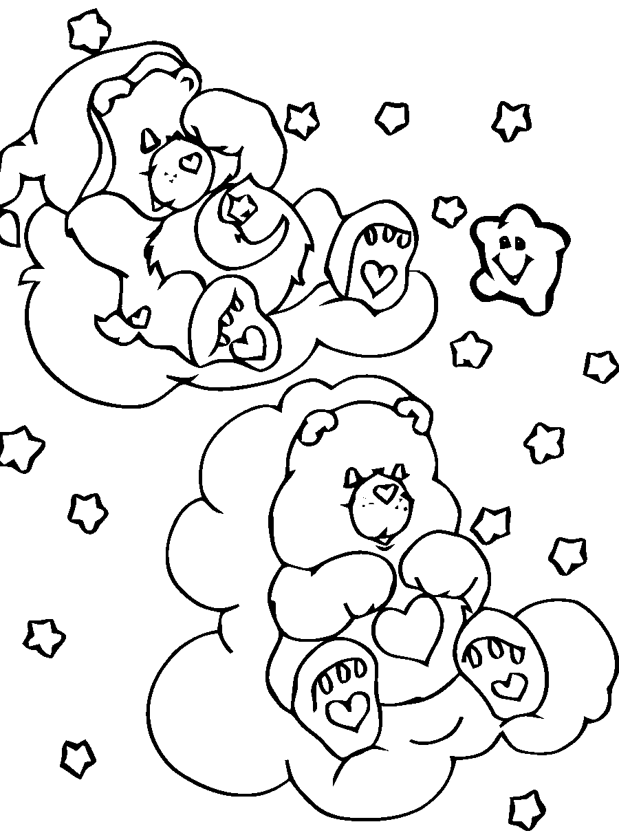 Página para colorir: Ursinhos Carinhosos / Ursinhos Carinhosos (desenhos animados) #37245 - Páginas para Colorir Imprimíveis Gratuitamente