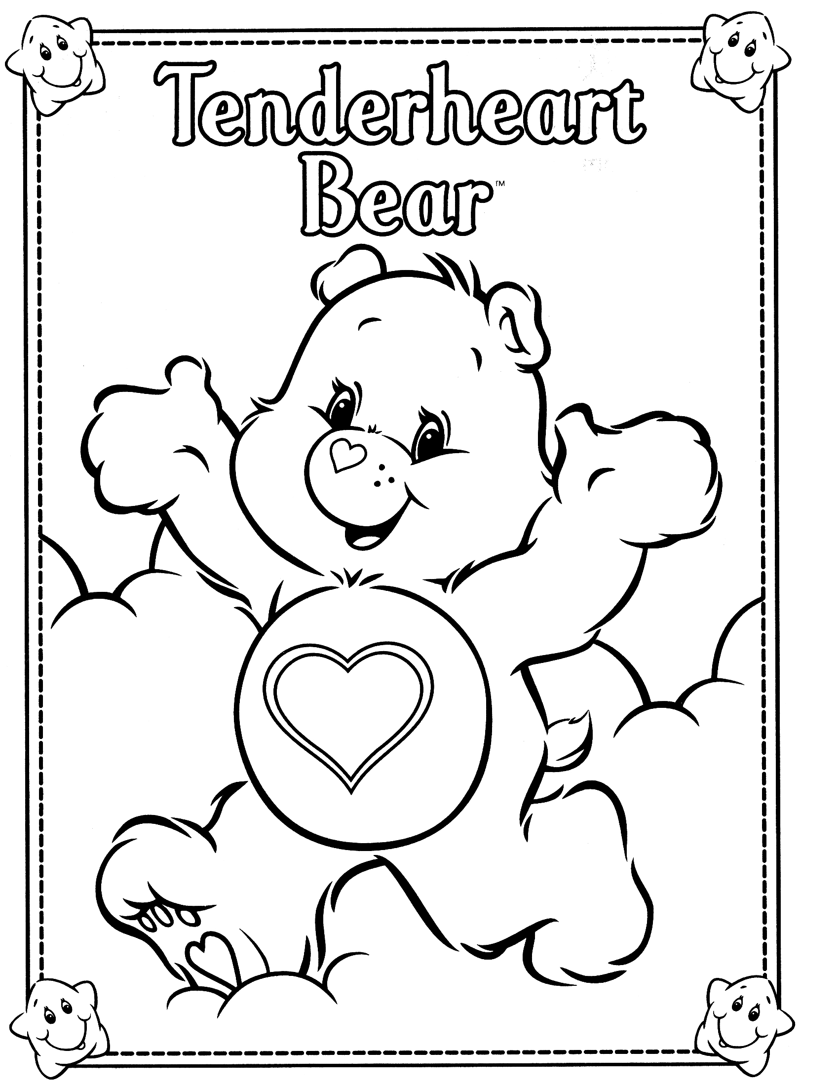 Página para colorir: Ursinhos Carinhosos / Ursinhos Carinhosos (desenhos animados) #37248 - Páginas para Colorir Imprimíveis Gratuitamente