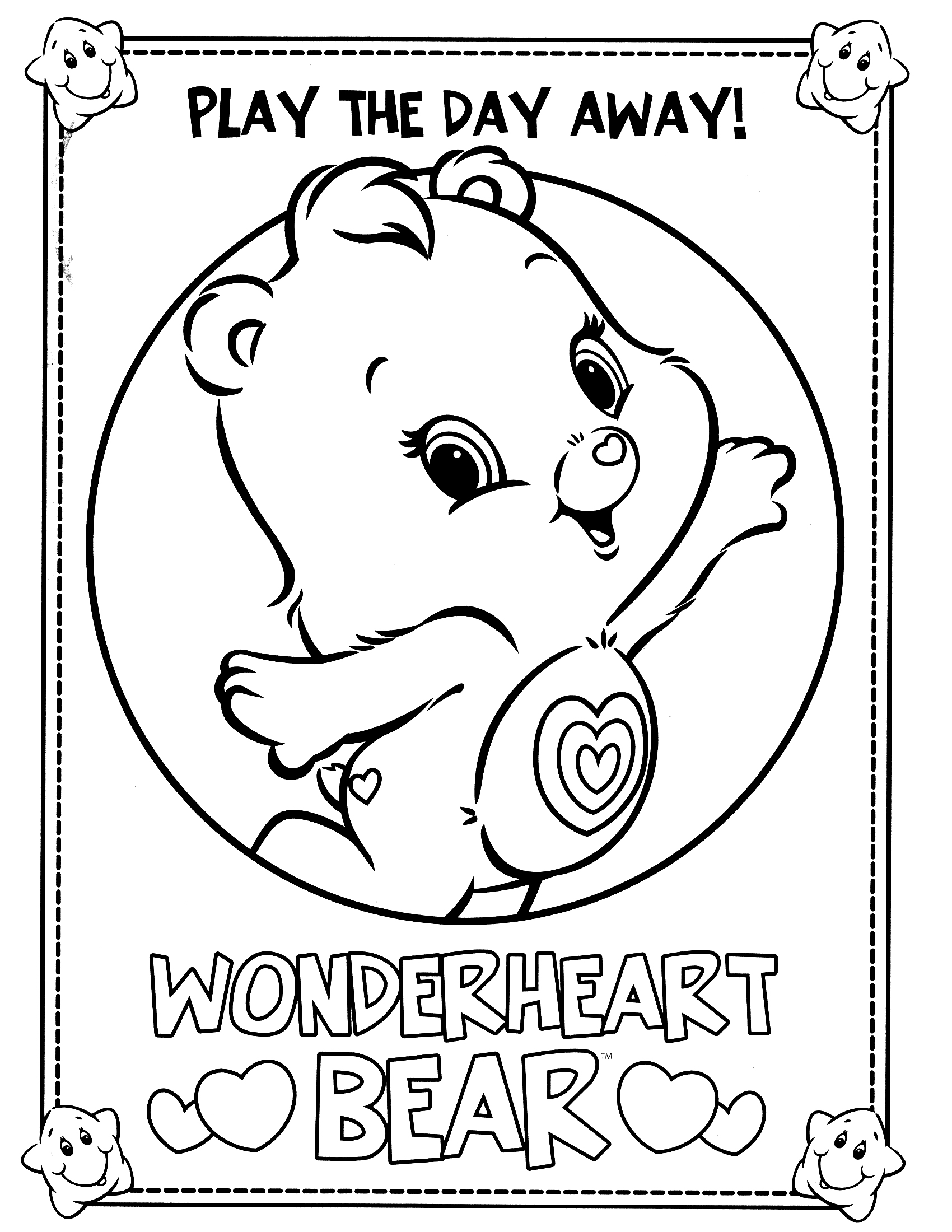 Página para colorir: Ursinhos Carinhosos / Ursinhos Carinhosos (desenhos animados) #37281 - Páginas para Colorir Imprimíveis Gratuitamente