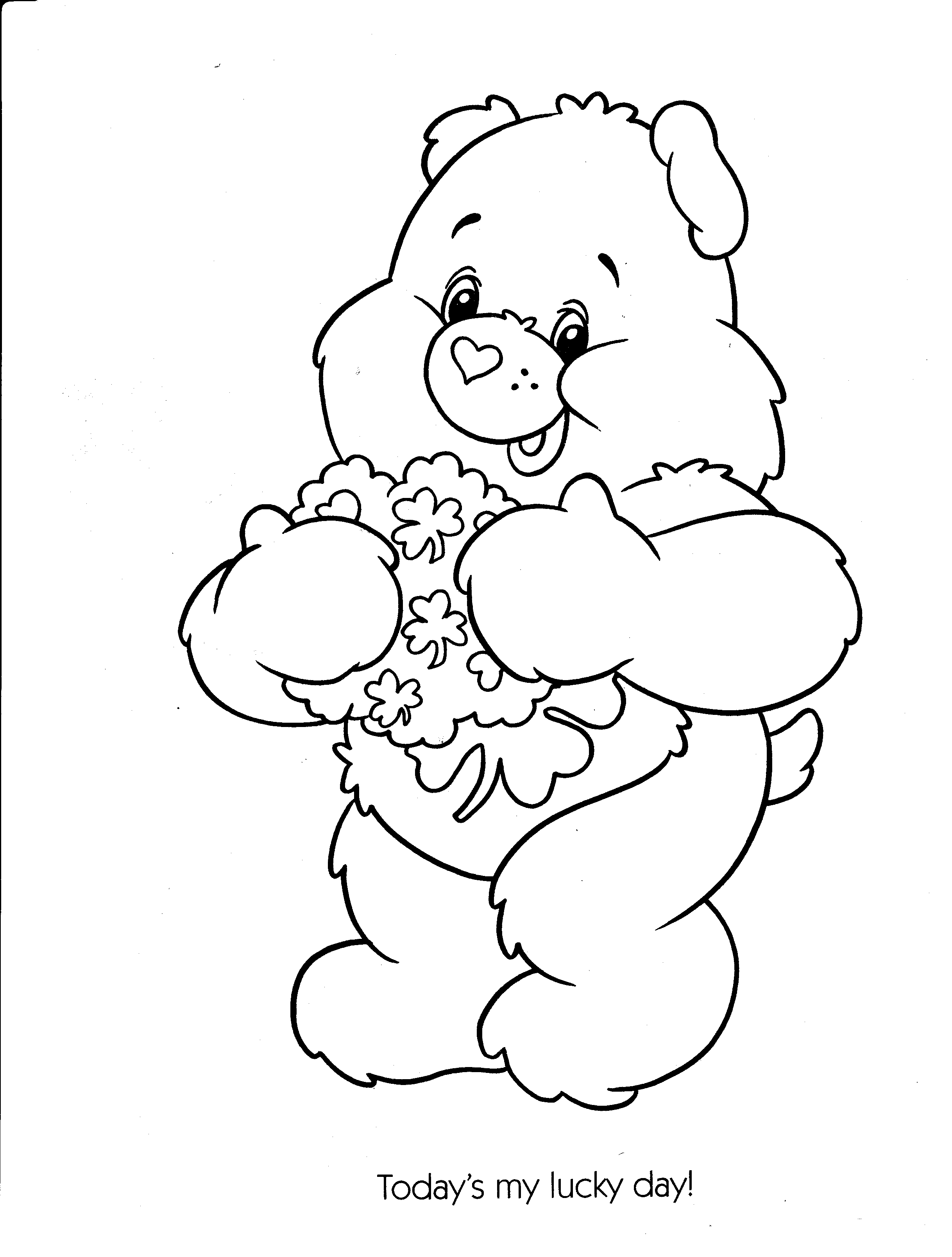 Página para colorir: Ursinhos Carinhosos / Ursinhos Carinhosos (desenhos animados) #37300 - Páginas para Colorir Imprimíveis Gratuitamente