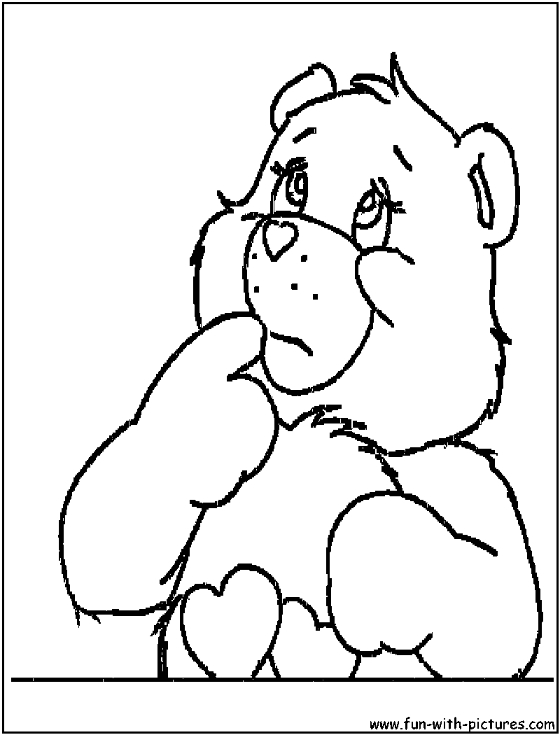 Página para colorir: Ursinhos Carinhosos / Ursinhos Carinhosos (desenhos animados) #37305 - Páginas para Colorir Imprimíveis Gratuitamente