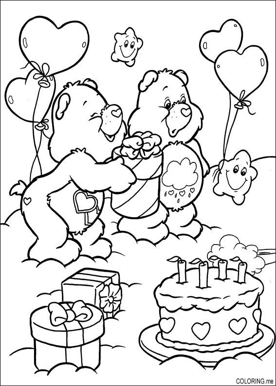 Página para colorir: Ursinhos Carinhosos / Ursinhos Carinhosos (desenhos animados) #37311 - Páginas para Colorir Imprimíveis Gratuitamente