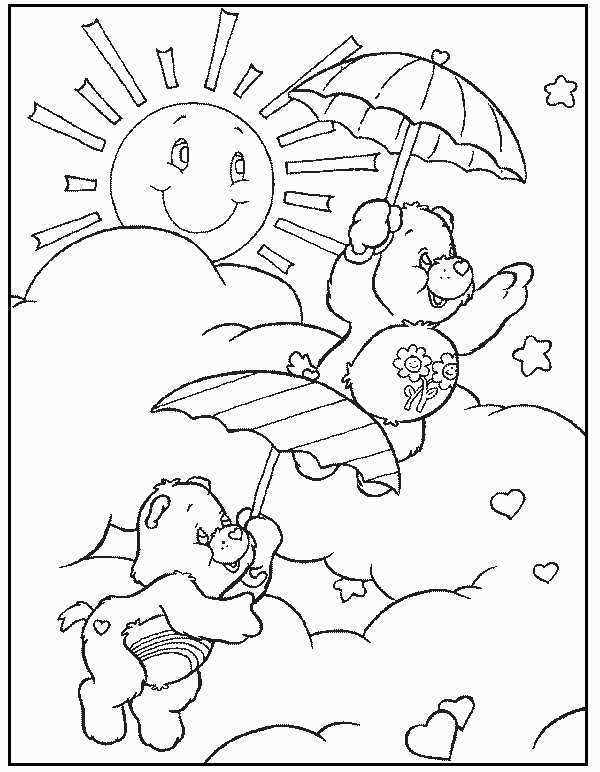 Página para colorir: Ursinhos Carinhosos / Ursinhos Carinhosos (desenhos animados) #37346 - Páginas para Colorir Imprimíveis Gratuitamente