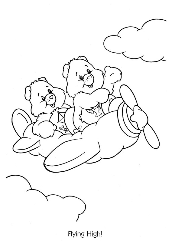 Página para colorir: Ursinhos Carinhosos / Ursinhos Carinhosos (desenhos animados) #37350 - Páginas para Colorir Imprimíveis Gratuitamente