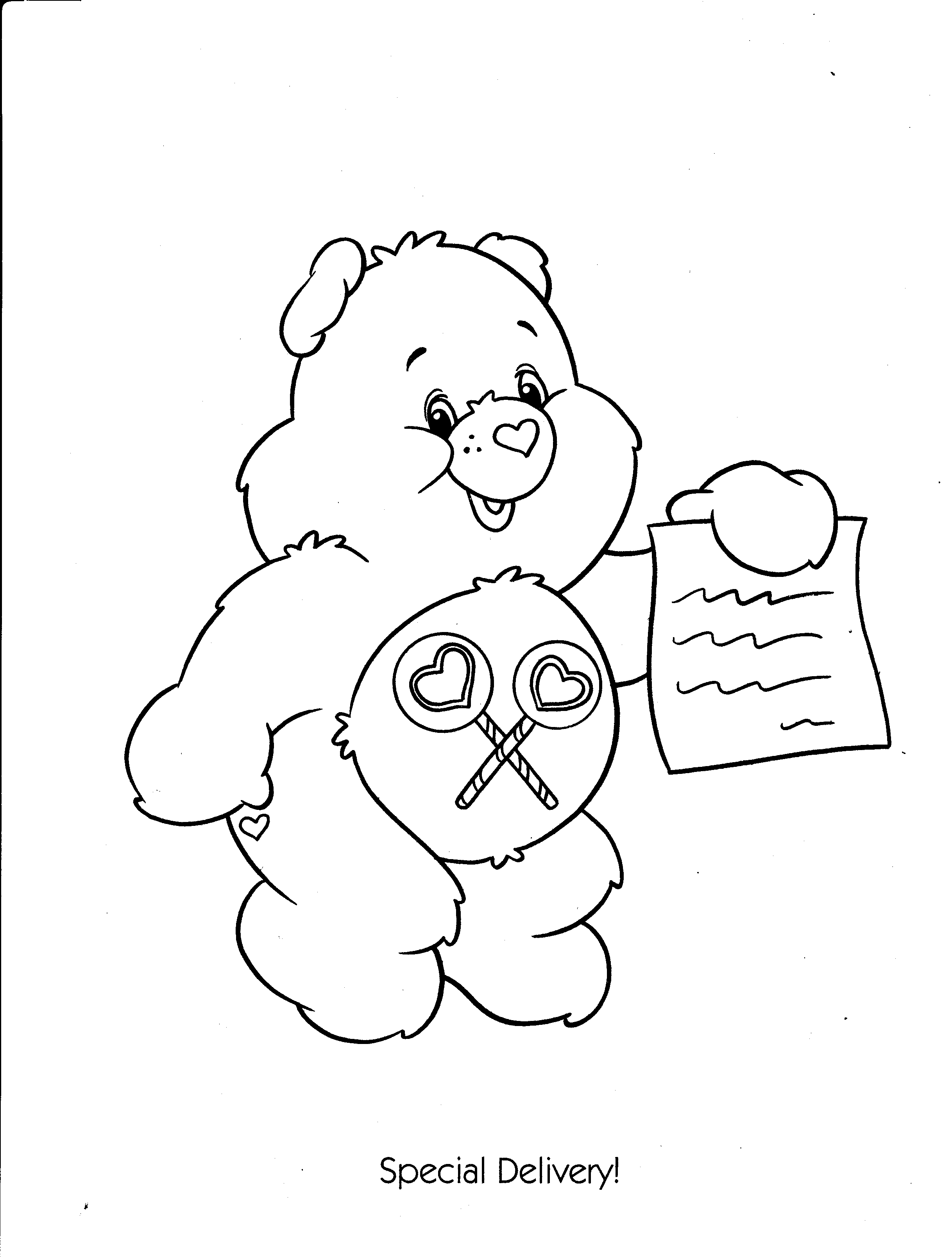 Página para colorir: Ursinhos Carinhosos / Ursinhos Carinhosos (desenhos animados) #37359 - Páginas para Colorir Imprimíveis Gratuitamente