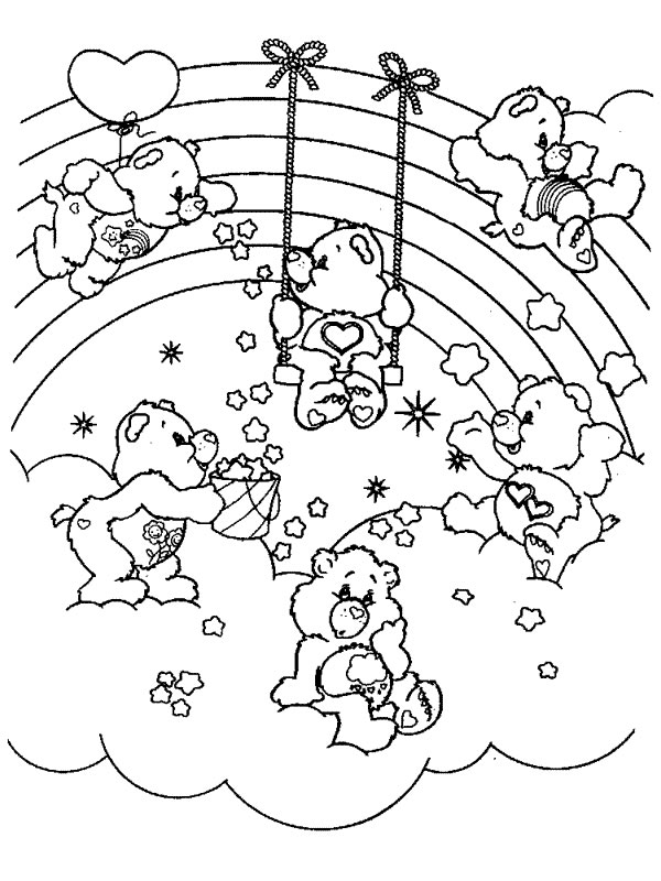 Página para colorir: Ursinhos Carinhosos / Ursinhos Carinhosos (desenhos animados) #37387 - Páginas para Colorir Imprimíveis Gratuitamente