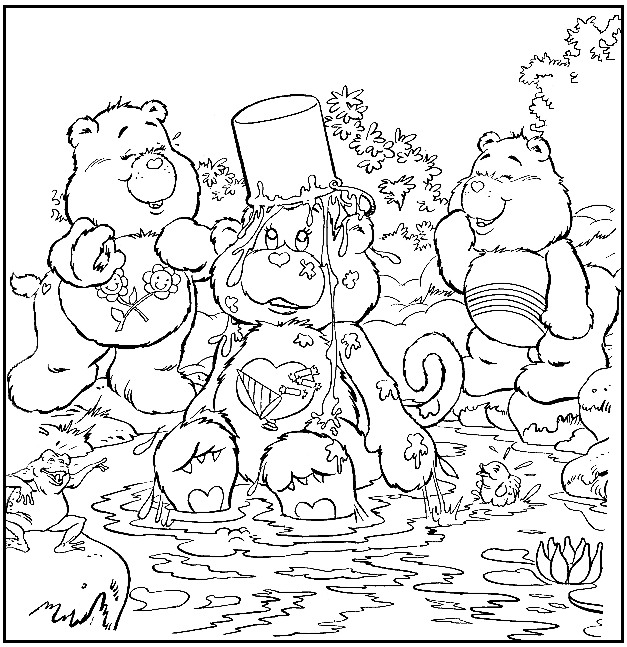 Página para colorir: Ursinhos Carinhosos / Ursinhos Carinhosos (desenhos animados) #37435 - Páginas para Colorir Imprimíveis Gratuitamente