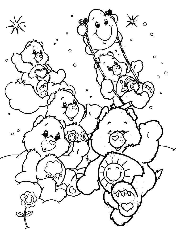 Página para colorir: Ursinhos Carinhosos / Ursinhos Carinhosos (desenhos animados) #37445 - Páginas para Colorir Imprimíveis Gratuitamente