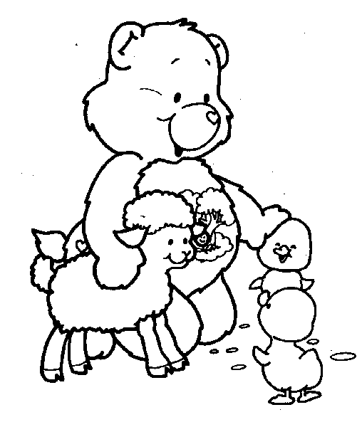 Página para colorir: Ursinhos Carinhosos / Ursinhos Carinhosos (desenhos animados) #37485 - Páginas para Colorir Imprimíveis Gratuitamente