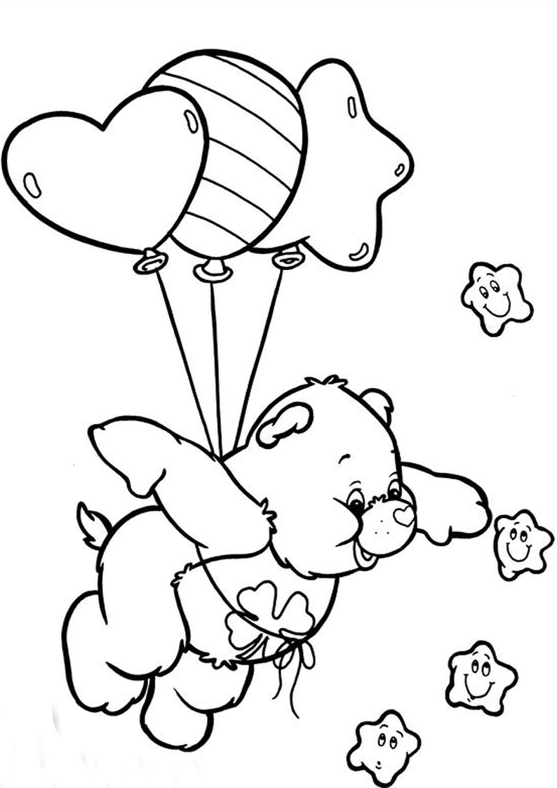 Página para colorir: Ursinhos Carinhosos / Ursinhos Carinhosos (desenhos animados) #37529 - Páginas para Colorir Imprimíveis Gratuitamente