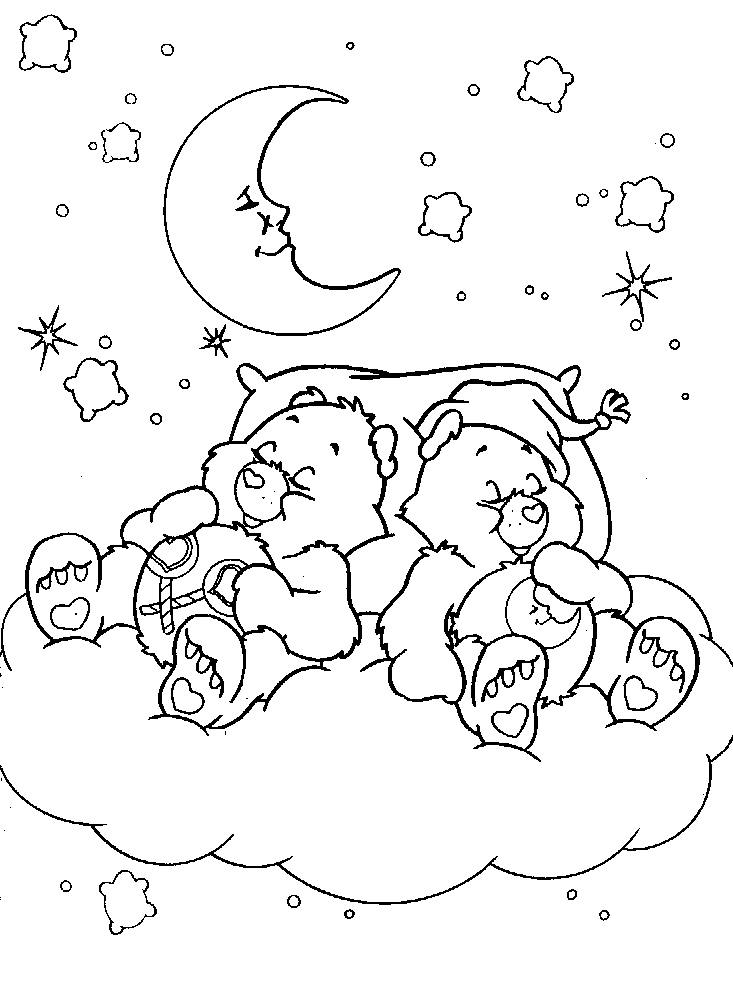 Página para colorir: Ursinhos Carinhosos / Ursinhos Carinhosos (desenhos animados) #37535 - Páginas para Colorir Imprimíveis Gratuitamente