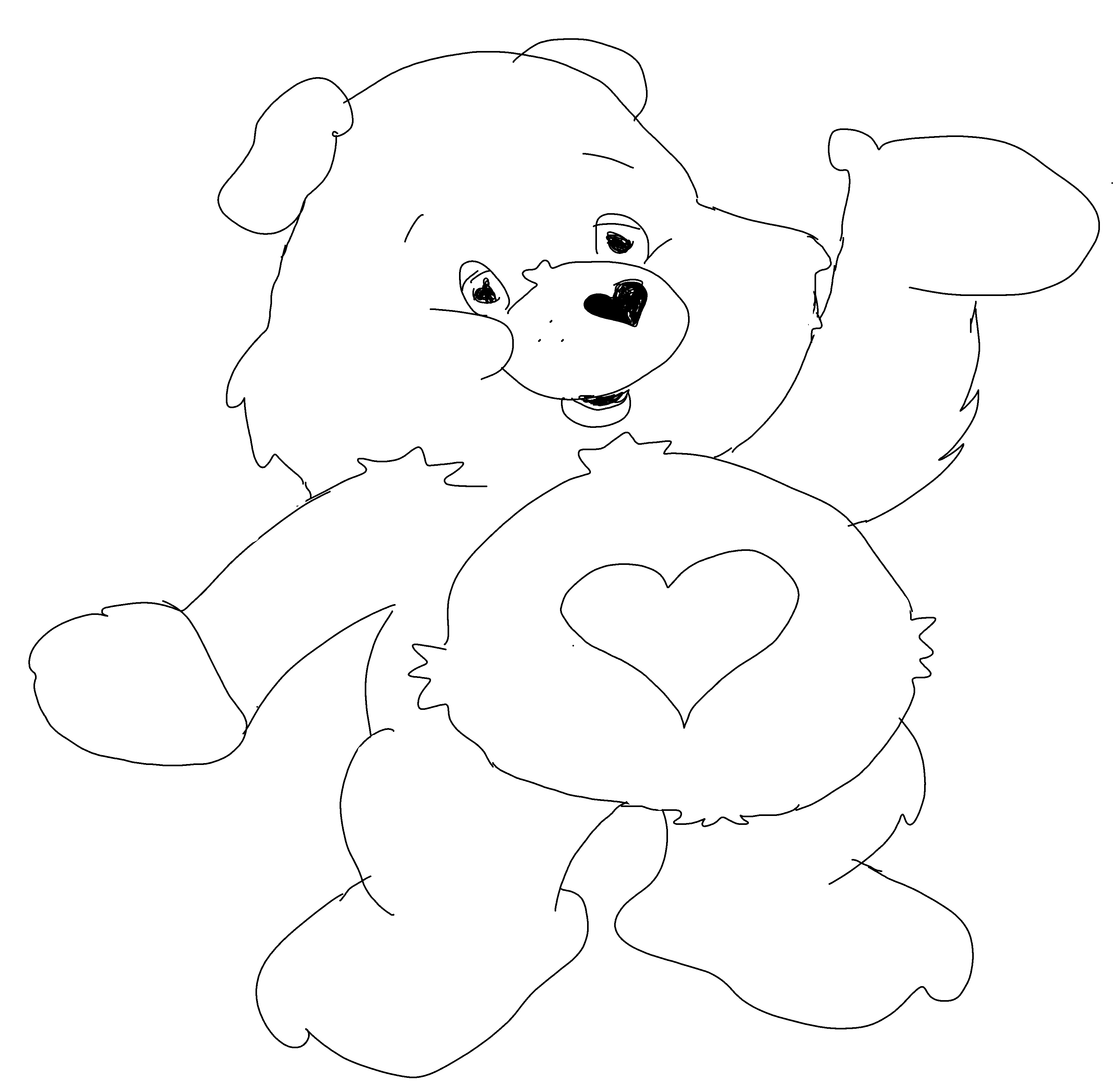 Página para colorir: Ursinhos Carinhosos / Ursinhos Carinhosos (desenhos animados) #37548 - Páginas para Colorir Imprimíveis Gratuitamente