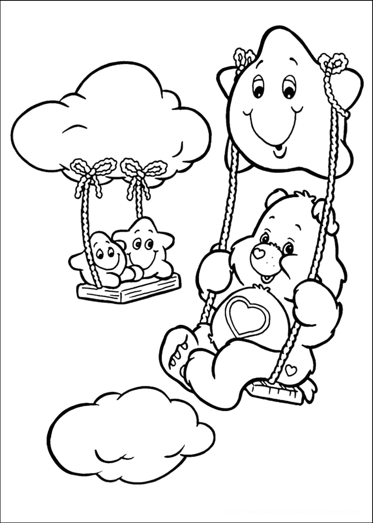 Página para colorir: Ursinhos Carinhosos / Ursinhos Carinhosos (desenhos animados) #37558 - Páginas para Colorir Imprimíveis Gratuitamente