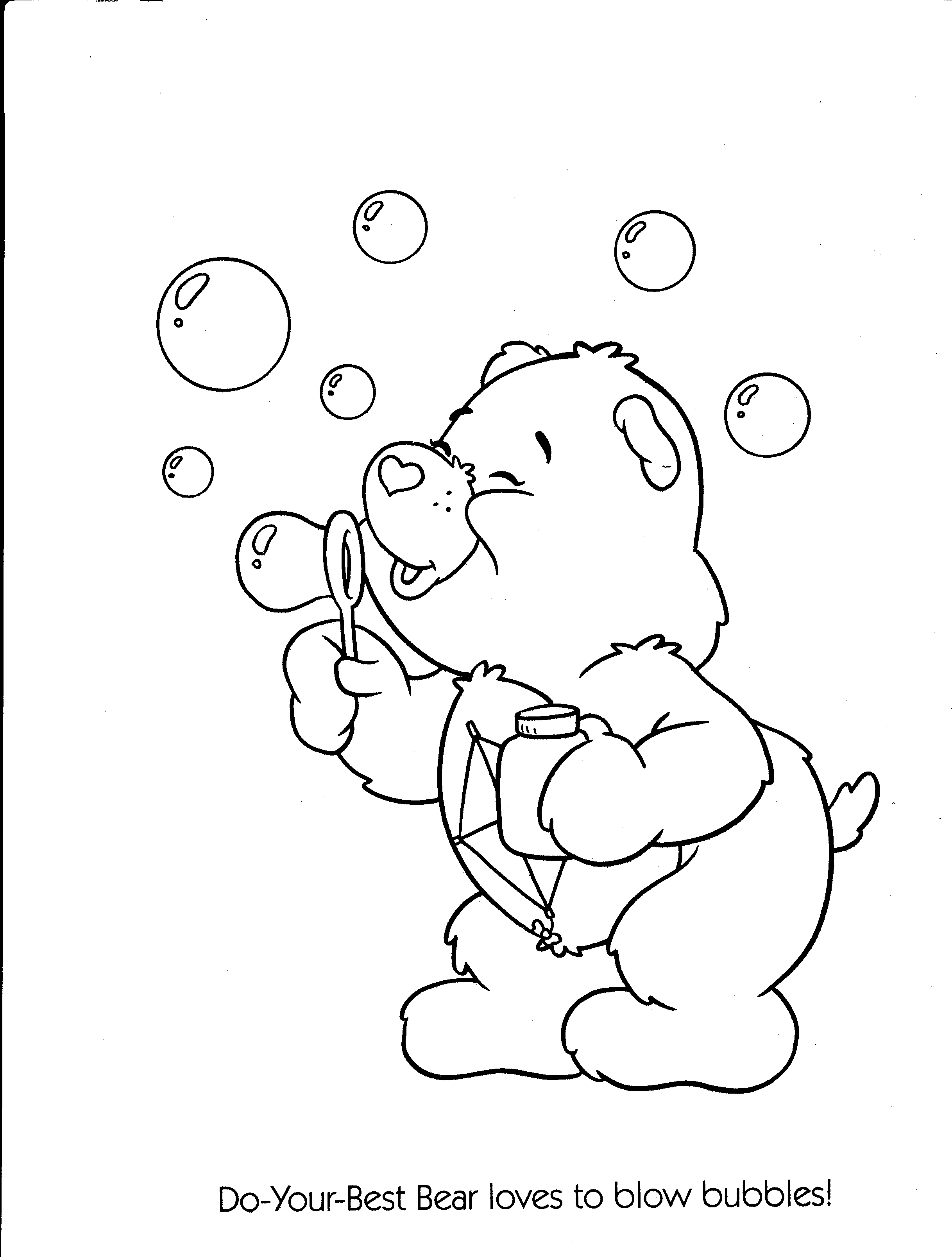 Página para colorir: Ursinhos Carinhosos / Ursinhos Carinhosos (desenhos animados) #37560 - Páginas para Colorir Imprimíveis Gratuitamente