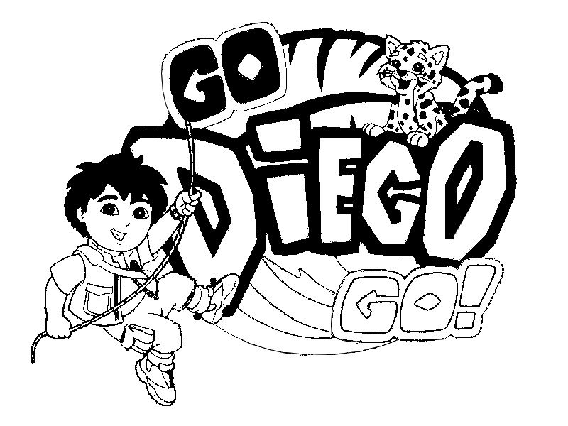 Página para colorir: Vai Diego! (desenhos animados) #48551 - Páginas para Colorir Imprimíveis Gratuitamente