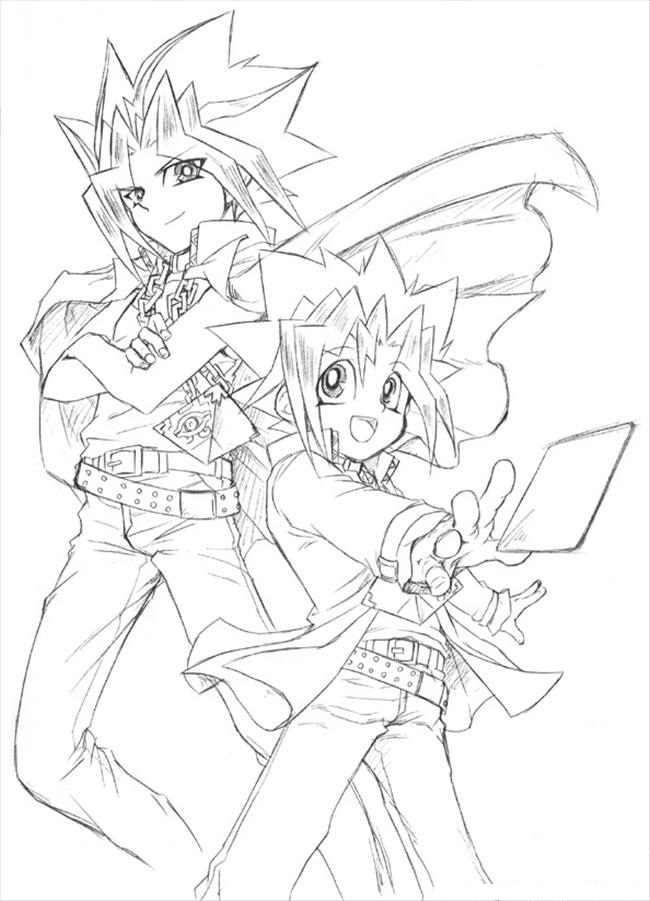 Página para colorir: Yu Gi Oh! (desenhos animados) #53028 - Páginas para Colorir Imprimíveis Gratuitamente