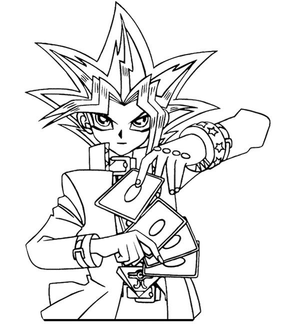 Página para colorir: Yu Gi Oh! (desenhos animados) #53114 - Páginas para Colorir Imprimíveis Gratuitamente