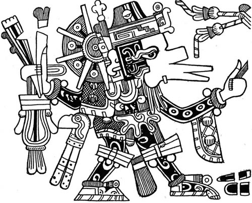 Página para colorir: mitologia asteca (deuses e deusas) #111526 - Páginas para Colorir Imprimíveis Gratuitamente