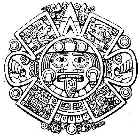 Página para colorir: mitologia asteca (deuses e deusas) #111542 - Páginas para Colorir Imprimíveis Gratuitamente