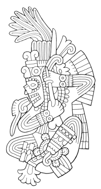 Página para colorir: mitologia asteca (deuses e deusas) #111592 - Páginas para Colorir Imprimíveis Gratuitamente