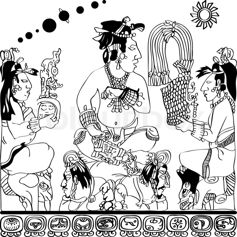Página para colorir: mitologia asteca (deuses e deusas) #111649 - Páginas para Colorir Imprimíveis Gratuitamente