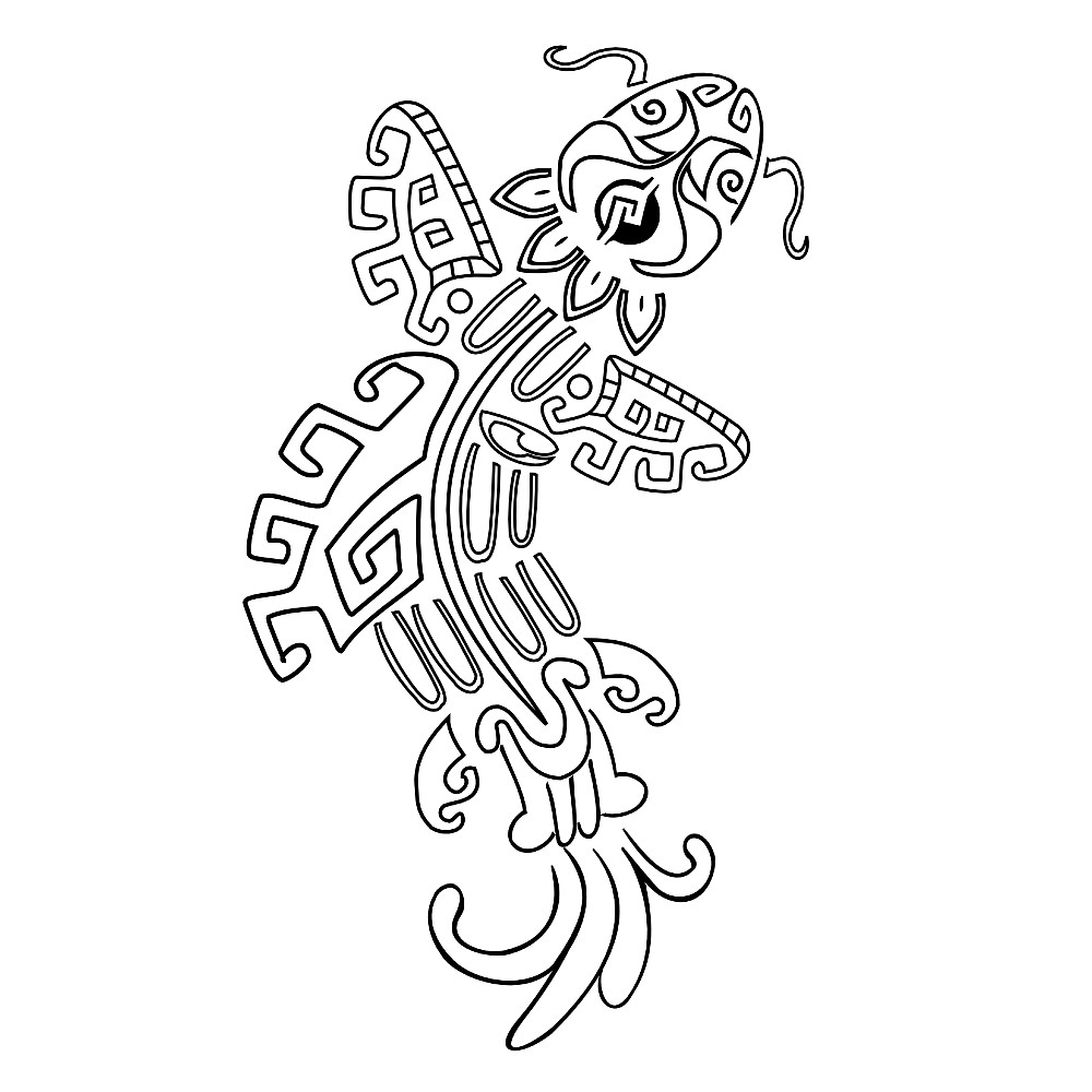 Página para colorir: mitologia asteca (deuses e deusas) #111652 - Páginas para Colorir Imprimíveis Gratuitamente