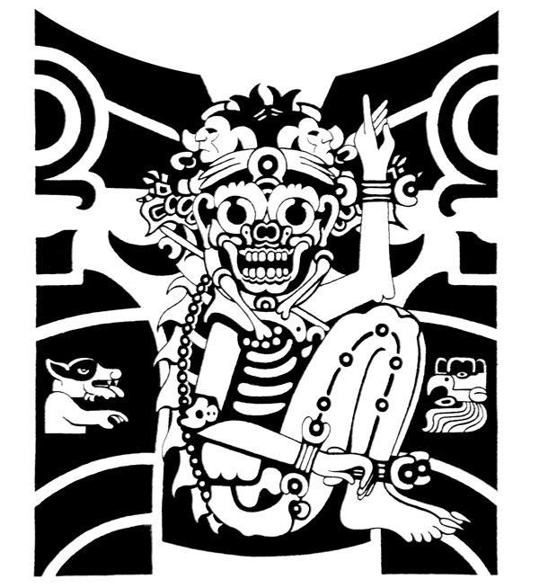 Página para colorir: mitologia asteca (deuses e deusas) #111713 - Páginas para Colorir Imprimíveis Gratuitamente