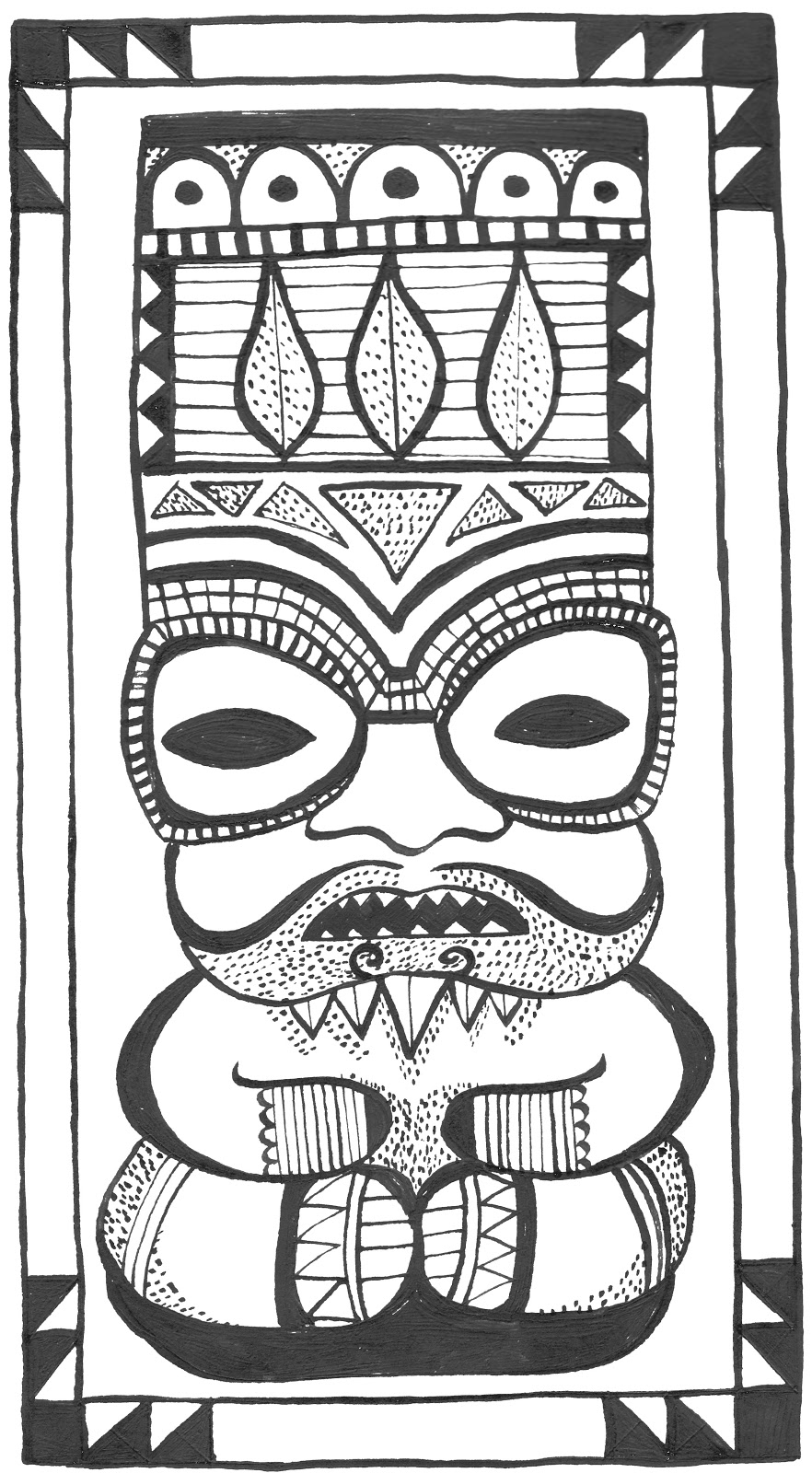 Página para colorir: mitologia asteca (deuses e deusas) #111718 - Páginas para Colorir Imprimíveis Gratuitamente