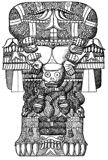 Página para colorir: mitologia asteca (deuses e deusas) #111779 - Páginas para Colorir Imprimíveis Gratuitamente